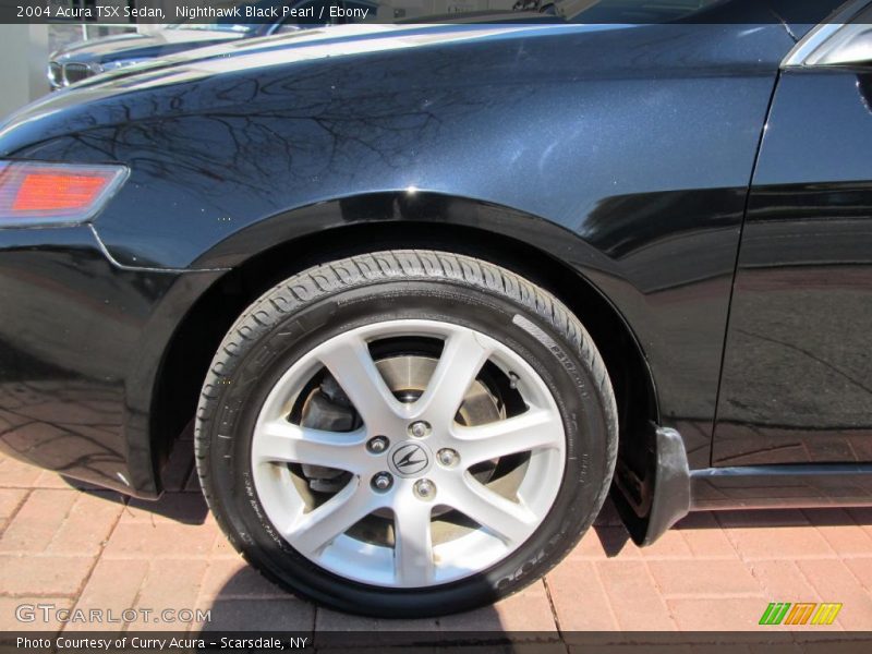 Nighthawk Black Pearl / Ebony 2004 Acura TSX Sedan