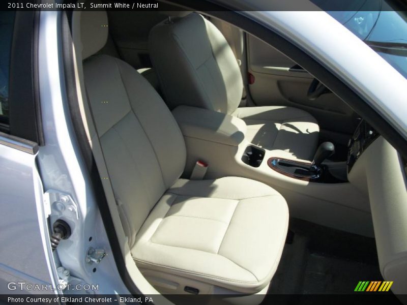 Summit White / Neutral 2011 Chevrolet Impala LT