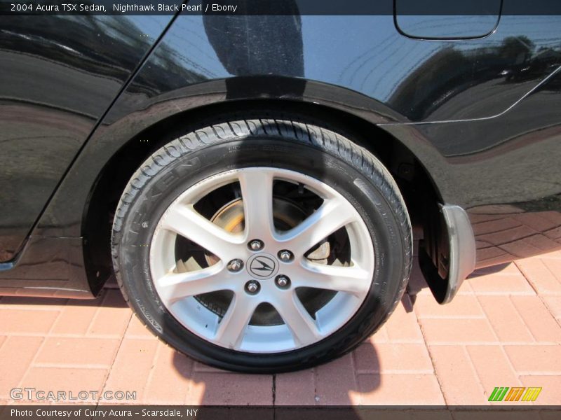 Nighthawk Black Pearl / Ebony 2004 Acura TSX Sedan