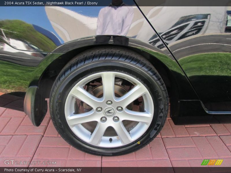 Nighthawk Black Pearl / Ebony 2004 Acura TSX Sedan