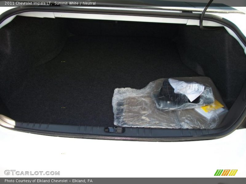 Summit White / Neutral 2011 Chevrolet Impala LT