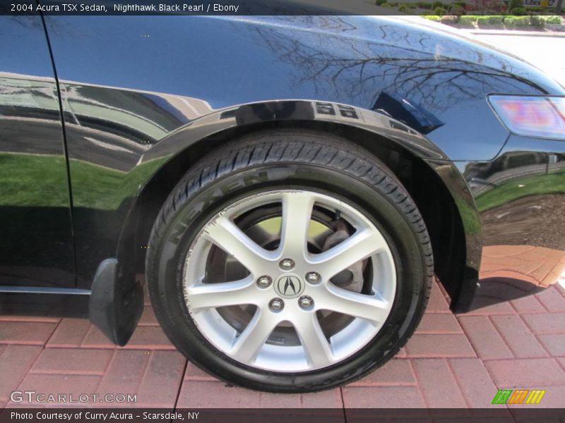 Nighthawk Black Pearl / Ebony 2004 Acura TSX Sedan