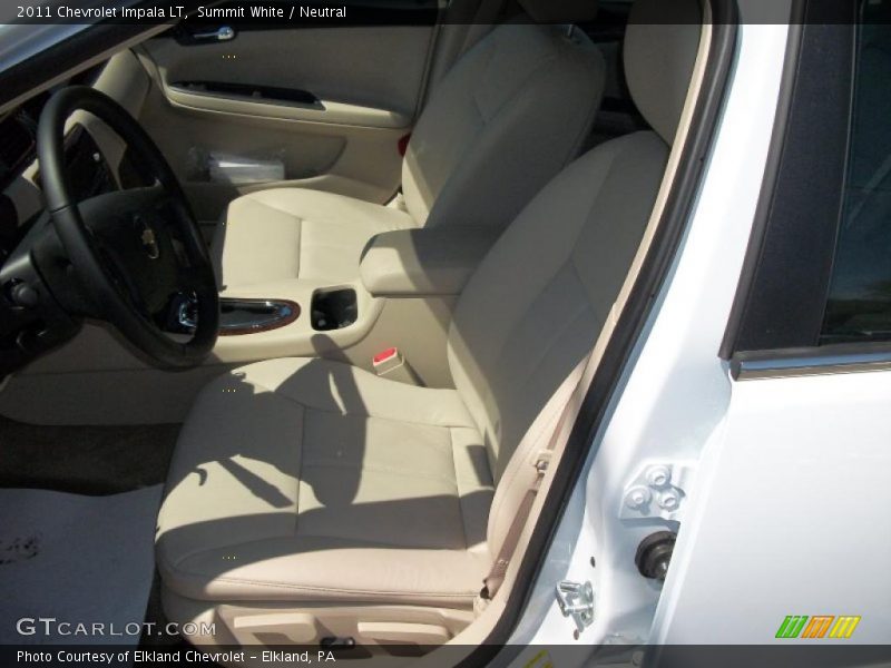 Summit White / Neutral 2011 Chevrolet Impala LT
