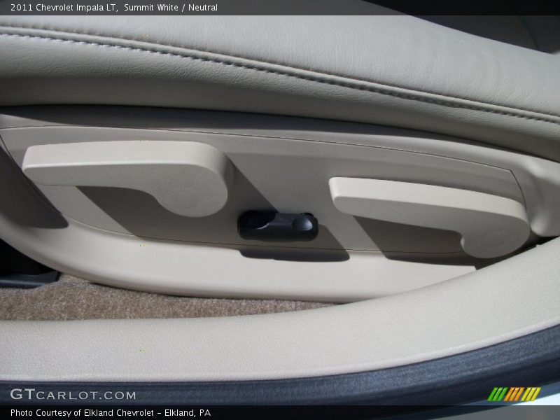 Summit White / Neutral 2011 Chevrolet Impala LT