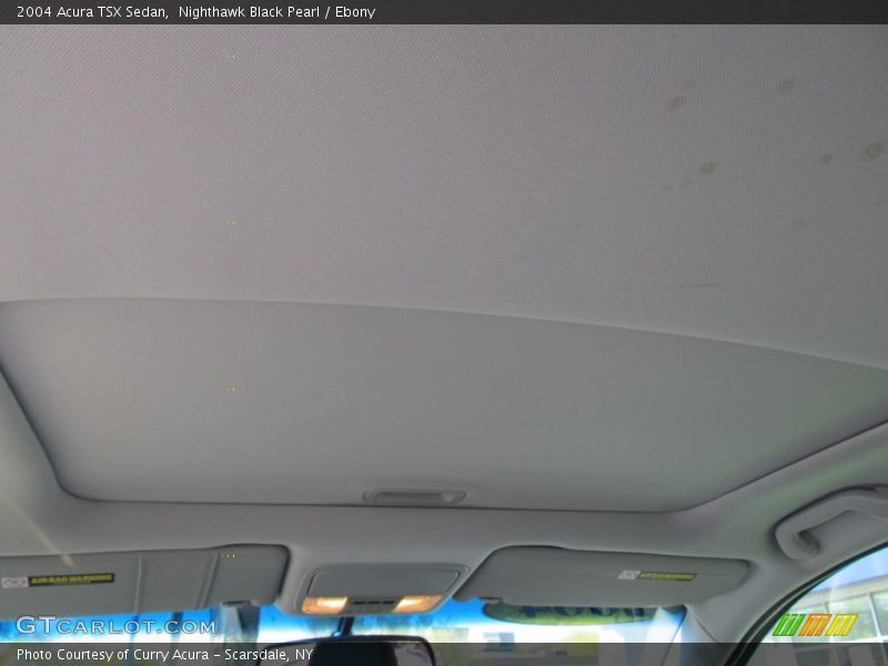 Nighthawk Black Pearl / Ebony 2004 Acura TSX Sedan