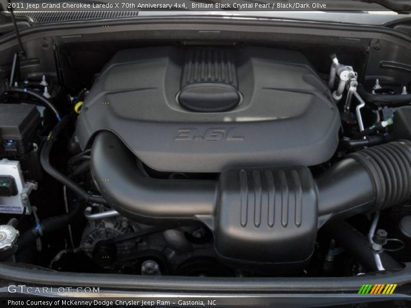  2011 Grand Cherokee Laredo X 70th Anniversary 4x4 Engine - 3.6 Liter DOHC 24-Valve VVT V6