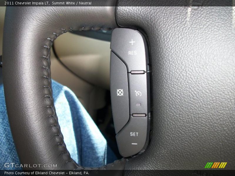 Summit White / Neutral 2011 Chevrolet Impala LT