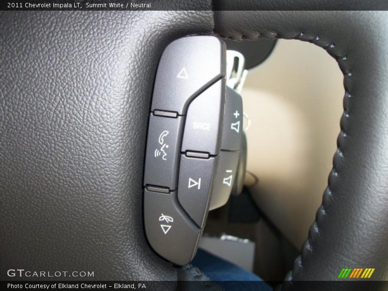 Summit White / Neutral 2011 Chevrolet Impala LT