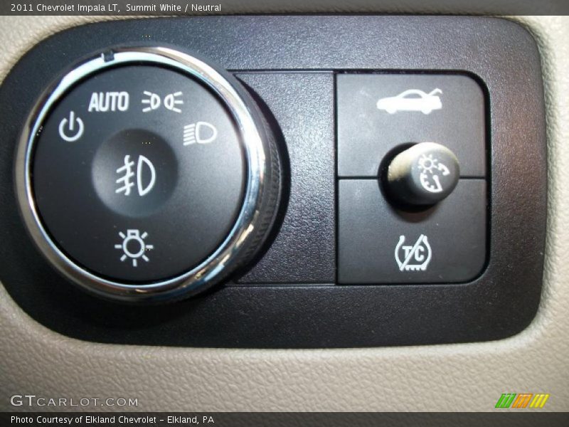 Summit White / Neutral 2011 Chevrolet Impala LT
