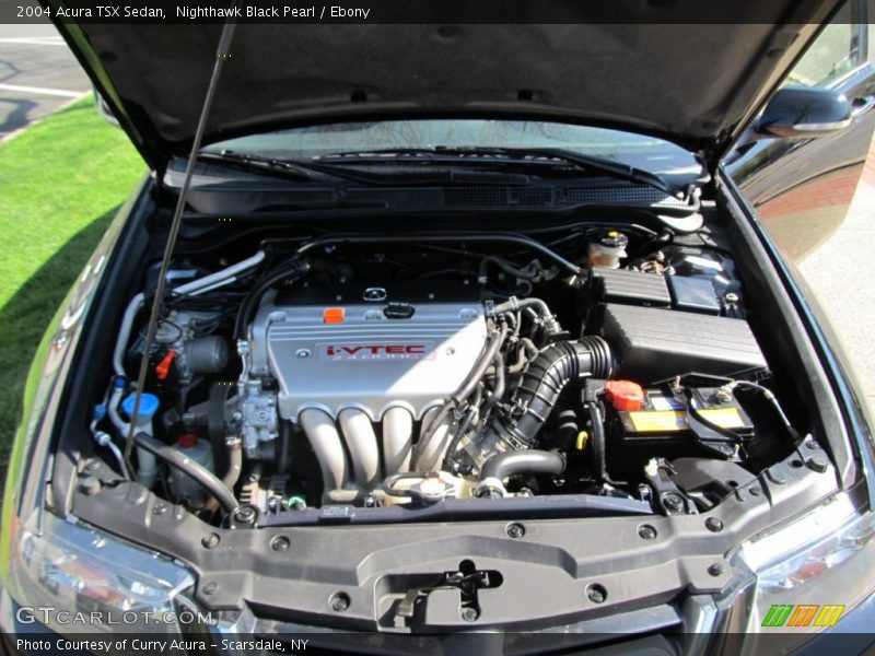 Nighthawk Black Pearl / Ebony 2004 Acura TSX Sedan