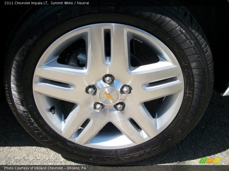Summit White / Neutral 2011 Chevrolet Impala LT
