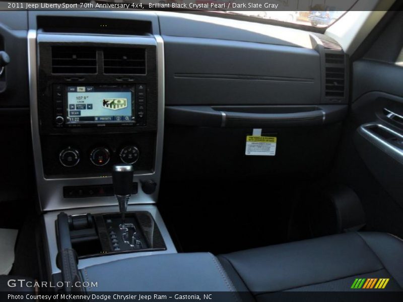 Brilliant Black Crystal Pearl / Dark Slate Gray 2011 Jeep Liberty Sport 70th Anniversary 4x4