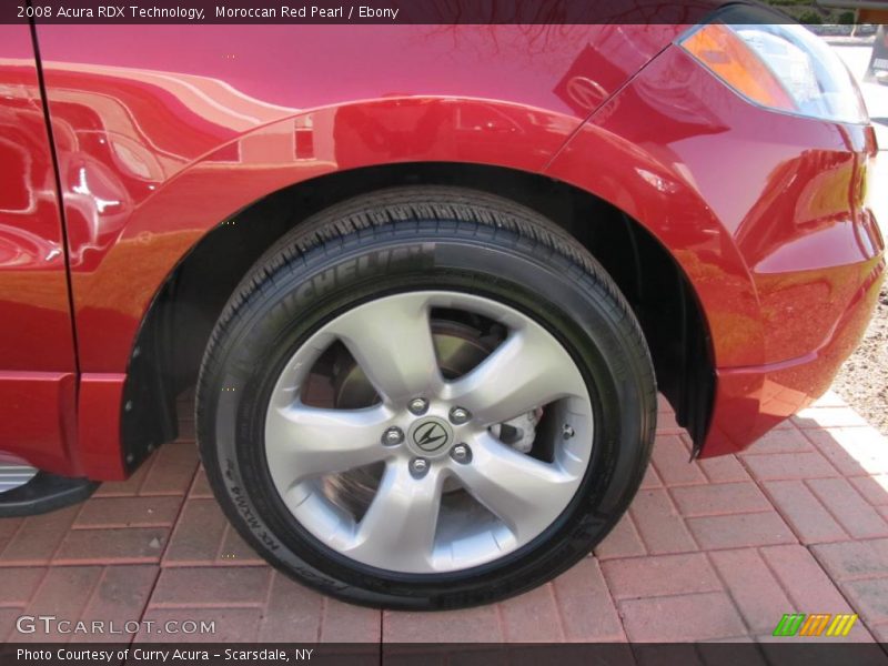 Moroccan Red Pearl / Ebony 2008 Acura RDX Technology