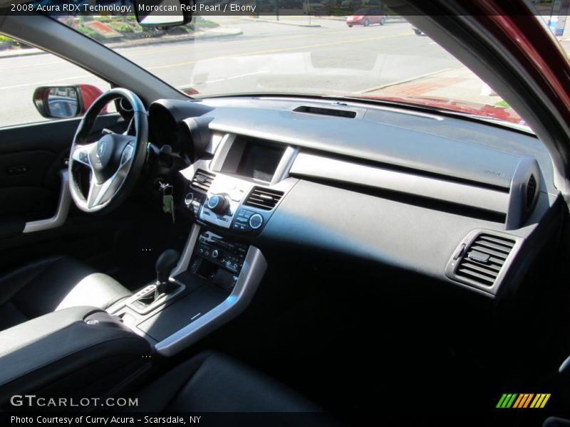 Moroccan Red Pearl / Ebony 2008 Acura RDX Technology