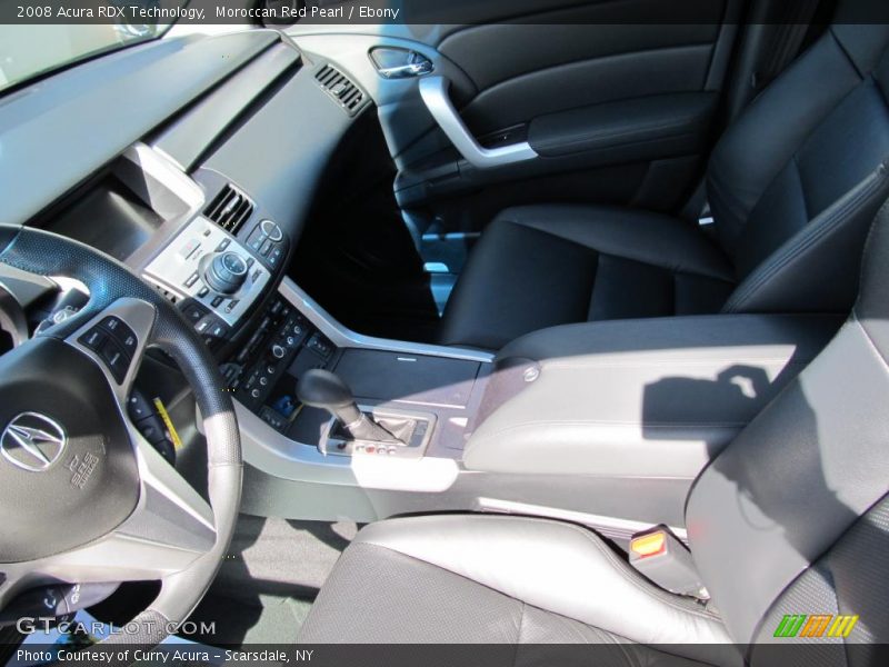 Moroccan Red Pearl / Ebony 2008 Acura RDX Technology