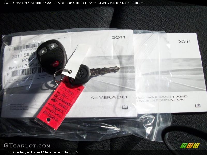 Books/Manuals of 2011 Silverado 3500HD LS Regular Cab 4x4