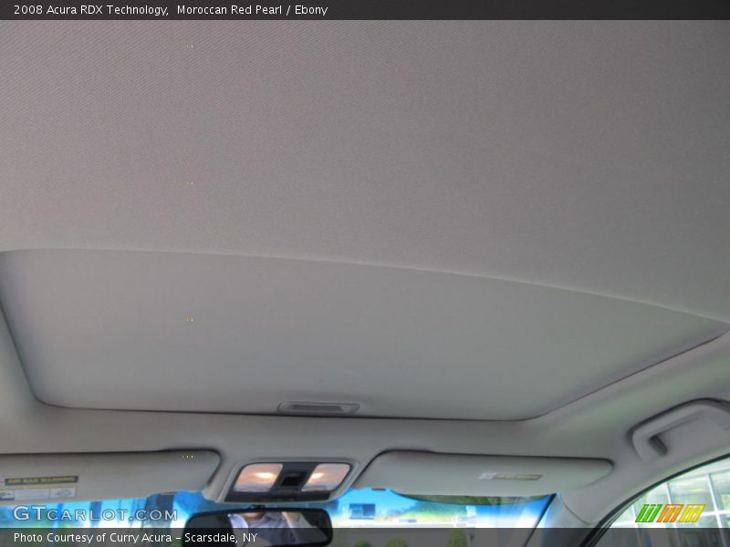 Moroccan Red Pearl / Ebony 2008 Acura RDX Technology