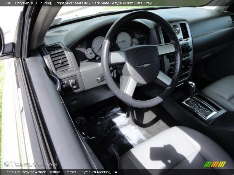 Bright Silver Metallic / Dark Slate Gray/Medium Slate Gray 2005 Chrysler 300 Touring