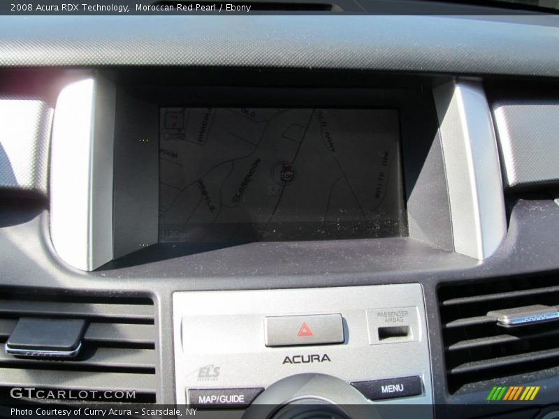 Moroccan Red Pearl / Ebony 2008 Acura RDX Technology