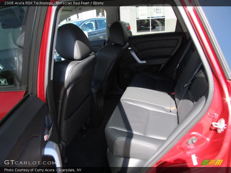 Moroccan Red Pearl / Ebony 2008 Acura RDX Technology