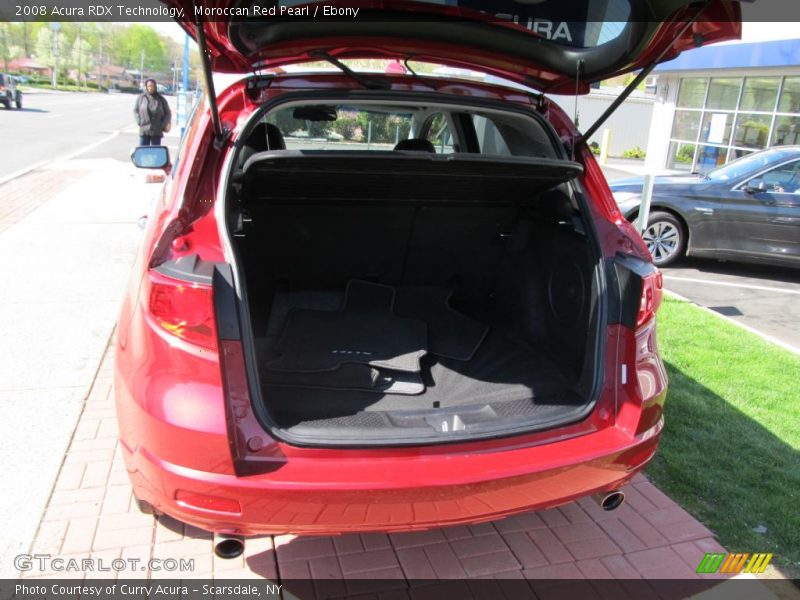 Moroccan Red Pearl / Ebony 2008 Acura RDX Technology