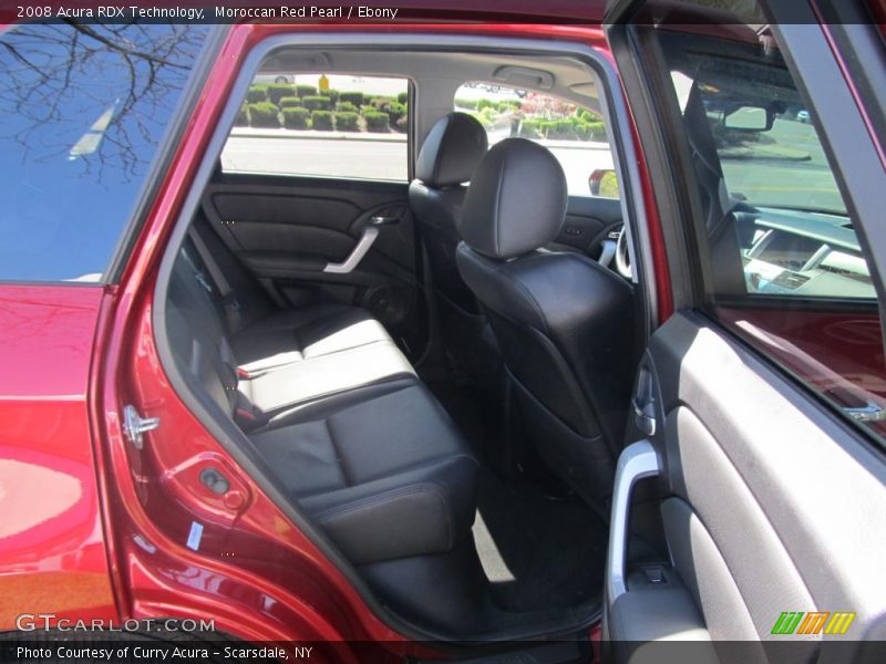Moroccan Red Pearl / Ebony 2008 Acura RDX Technology