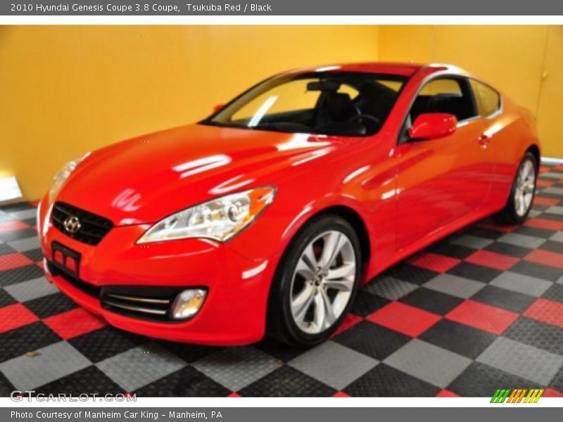 Tsukuba Red / Black 2010 Hyundai Genesis Coupe 3.8 Coupe