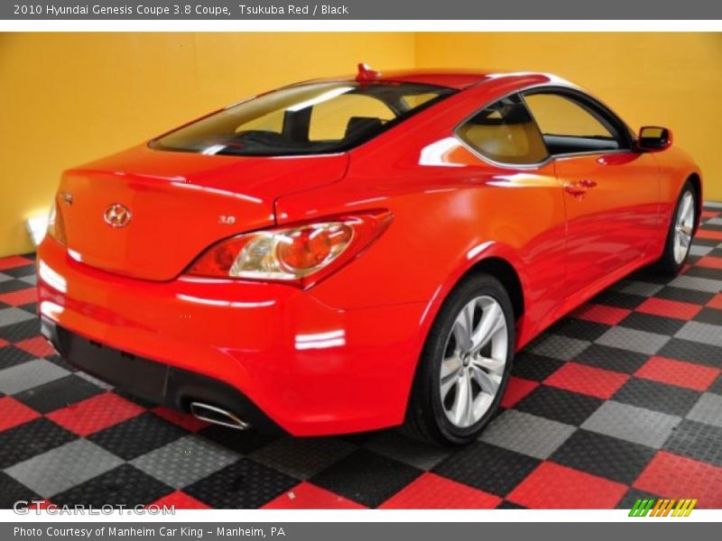 Tsukuba Red / Black 2010 Hyundai Genesis Coupe 3.8 Coupe