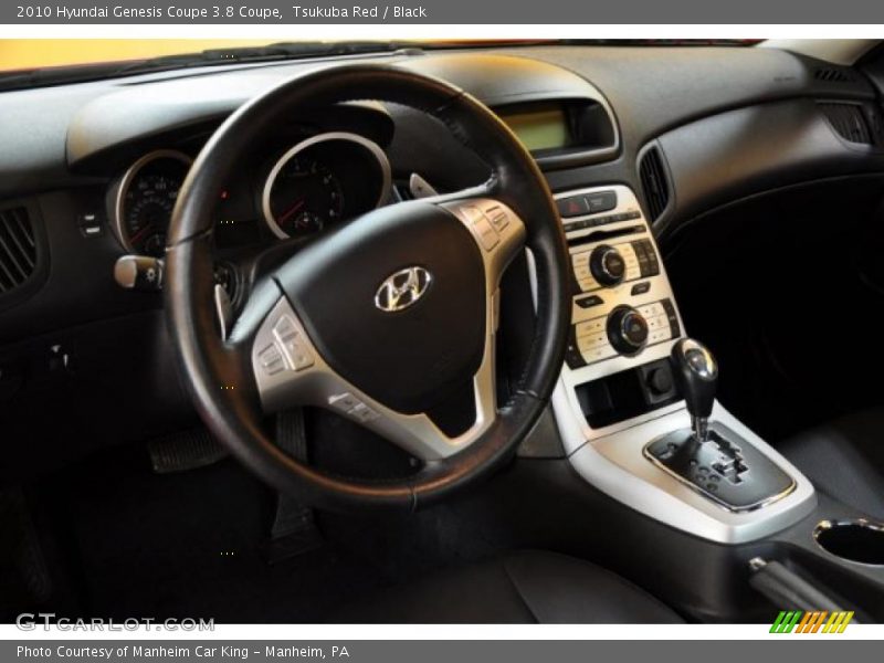 Dashboard of 2010 Genesis Coupe 3.8 Coupe