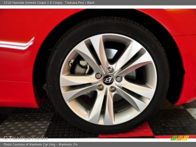 Tsukuba Red / Black 2010 Hyundai Genesis Coupe 3.8 Coupe