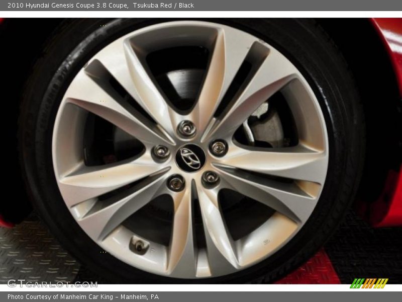 Tsukuba Red / Black 2010 Hyundai Genesis Coupe 3.8 Coupe