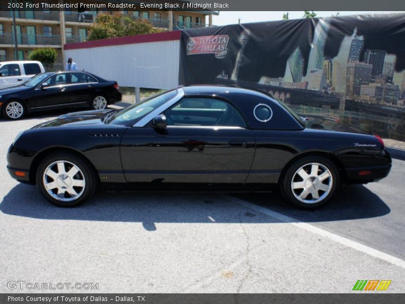  2002 Thunderbird Premium Roadster Evening Black