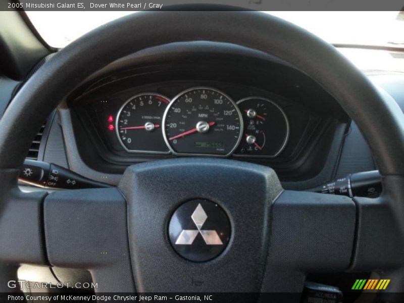 Dover White Pearl / Gray 2005 Mitsubishi Galant ES