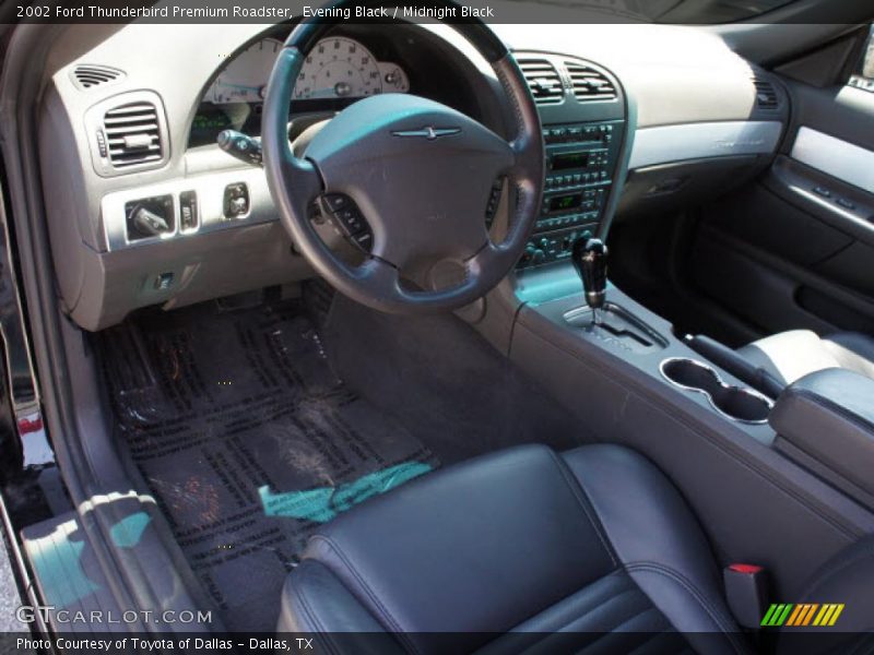 Dashboard of 2002 Thunderbird Premium Roadster