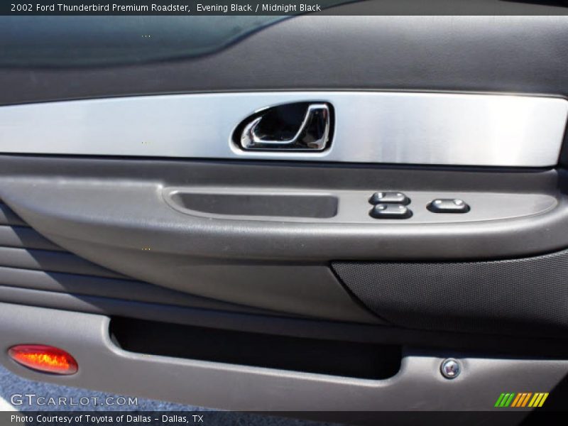Evening Black / Midnight Black 2002 Ford Thunderbird Premium Roadster