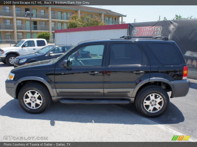 Black / Medium/Dark Flint Grey 2005 Ford Escape XLT V6