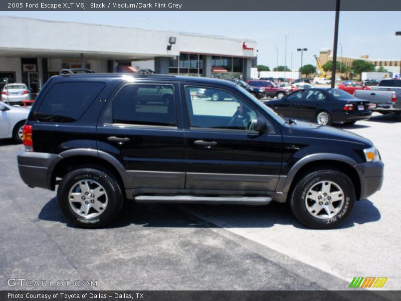 Black / Medium/Dark Flint Grey 2005 Ford Escape XLT V6