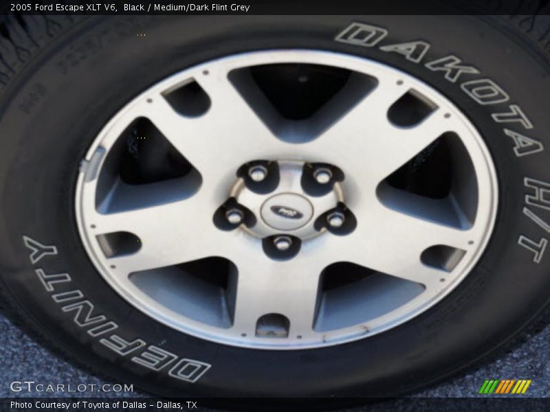 Black / Medium/Dark Flint Grey 2005 Ford Escape XLT V6