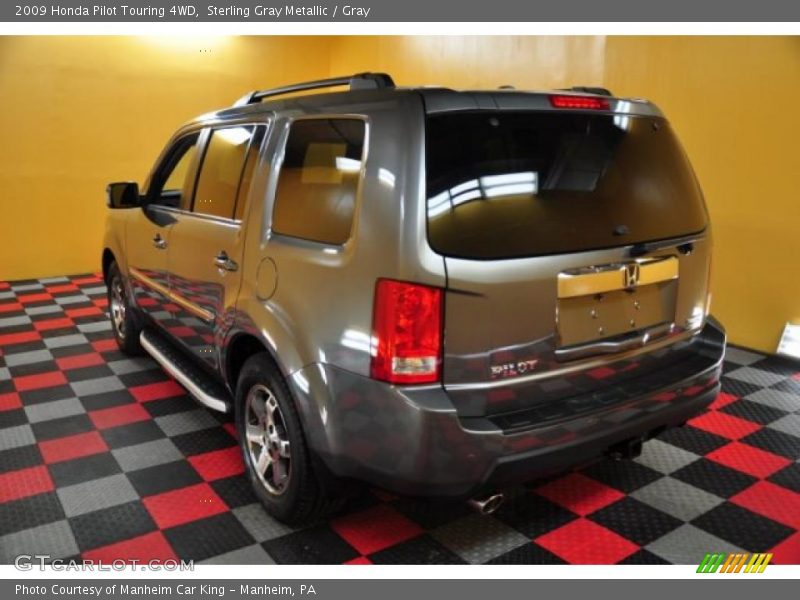 Sterling Gray Metallic / Gray 2009 Honda Pilot Touring 4WD
