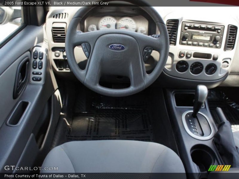 Black / Medium/Dark Flint Grey 2005 Ford Escape XLT V6