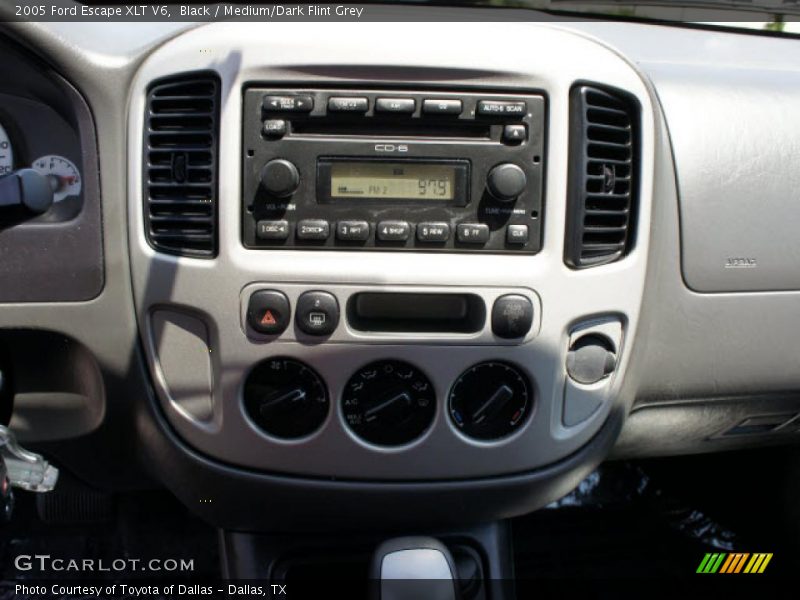 Black / Medium/Dark Flint Grey 2005 Ford Escape XLT V6