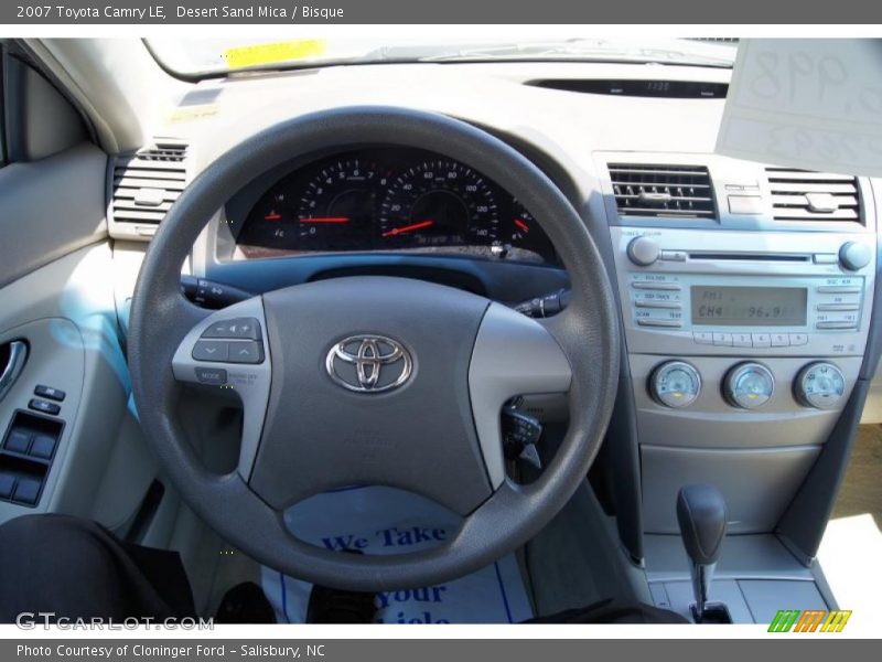 Desert Sand Mica / Bisque 2007 Toyota Camry LE