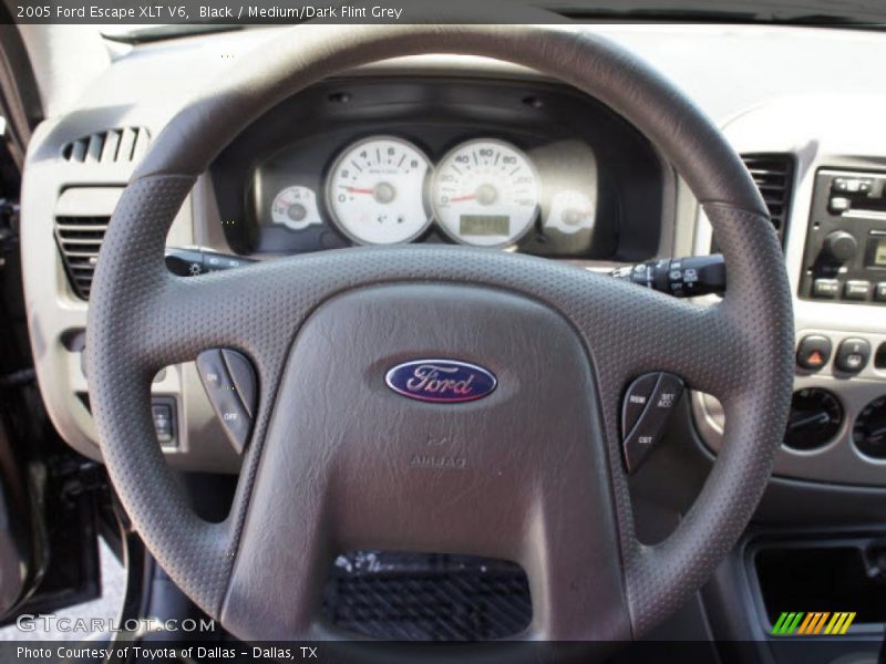 Black / Medium/Dark Flint Grey 2005 Ford Escape XLT V6