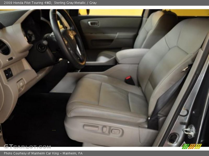 Sterling Gray Metallic / Gray 2009 Honda Pilot Touring 4WD