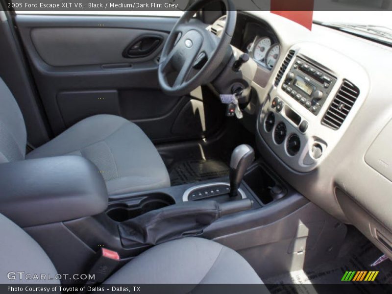 Black / Medium/Dark Flint Grey 2005 Ford Escape XLT V6