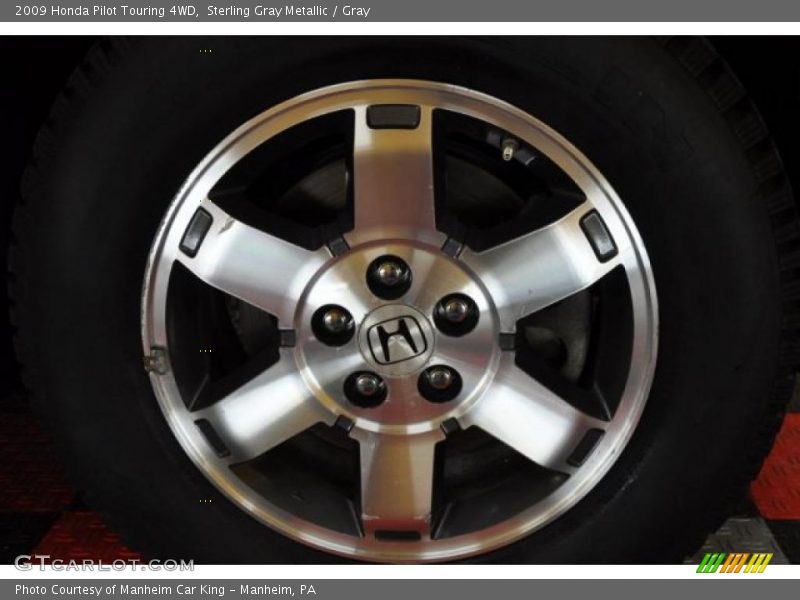 Sterling Gray Metallic / Gray 2009 Honda Pilot Touring 4WD