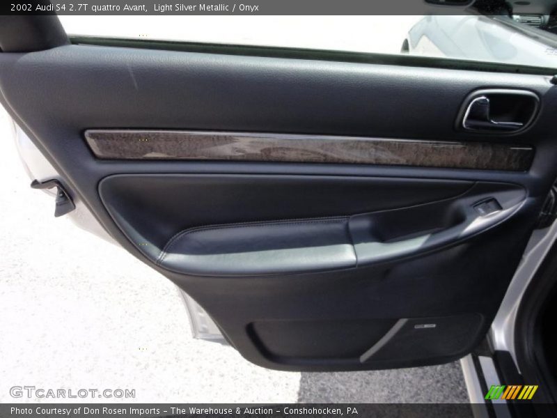 Light Silver Metallic / Onyx 2002 Audi S4 2.7T quattro Avant
