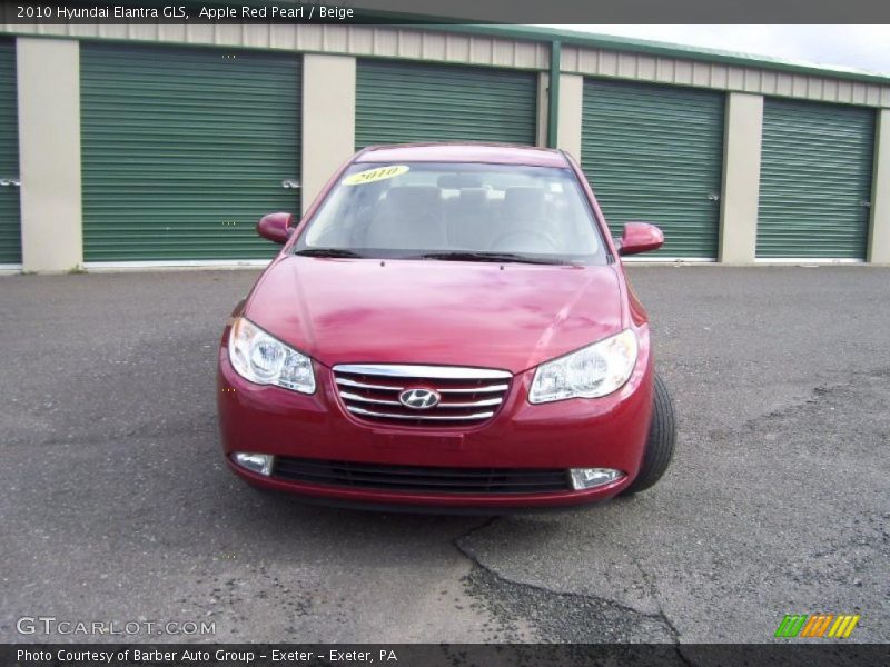 Apple Red Pearl / Beige 2010 Hyundai Elantra GLS