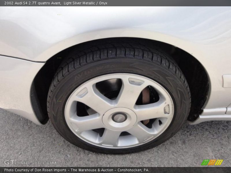 Light Silver Metallic / Onyx 2002 Audi S4 2.7T quattro Avant