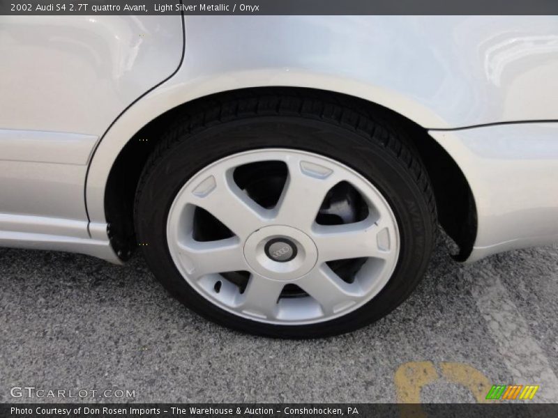 Light Silver Metallic / Onyx 2002 Audi S4 2.7T quattro Avant